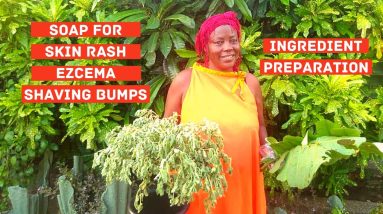 Making All Natural Anti rashes Soap/ eczema / Pimples and shaving bumps | Part 1 Ingredients prep 4 1680317358 maxresdefault