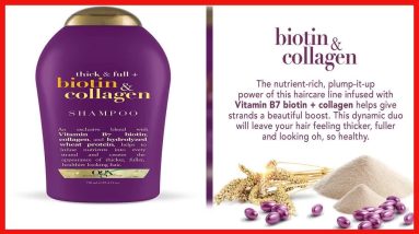 OGX Thick & Full + Biotin and Collagen Shampoo, 25.4 Fl Oz 10 1680639830 maxresdefault