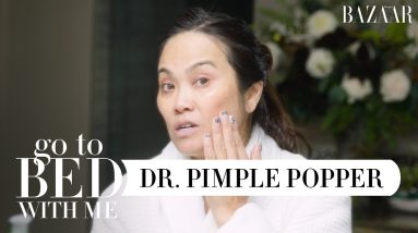 Dr. Pimple Popper's Nighttime Skincare Routine For Dry Skin | Go To Bed With Me | Harper's BAZAAR 14 1680743021 maxresdefault