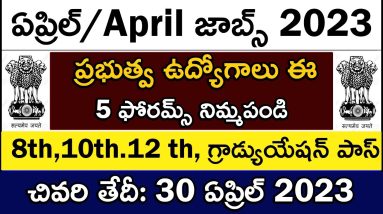 Top 6 Government Job Vacancy in April 2023 | Latest Govt Jobs 2023 | In Telugu 8 1681336717 maxresdefault