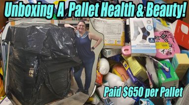 Unboxing a Via Trading Pallet of Health & Beauty - I paid $650.00 per pallet plus Shipping 16 1682099381 maxresdefault