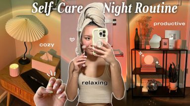 self-care night routine 🌙☁️ productive, cozy, aesthetic 12 1682597318 maxresdefault