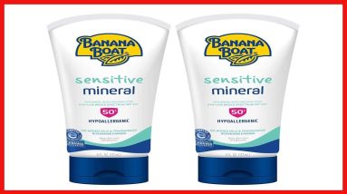 Banana Boat 100% Mineral, Reef Friendly, Broad Spectrum Sensitive Skin Sunscreen Lotion, SPF 50, 6oz 6 1682743119 maxresdefault