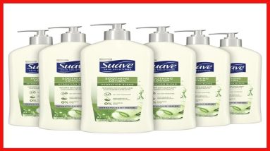 Suave Skin Solutions Body Lotion Soothing With Aloe 18oz 6 Pack 2 1682771012 maxresdefault