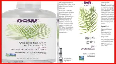 NOW Solutions, Vegetable Glycerin, 100% Pure, Versatile Skin Care, Softening and Moisturizing 18 1682772430 maxresdefault