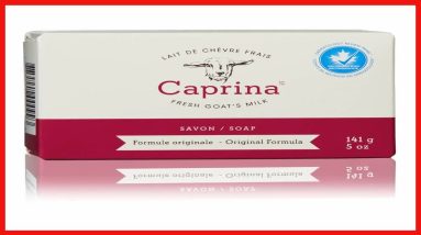 Caprina by Canus Fresh Goat's Milk Soap Bar, Cream, Original Formula, 5 Ounce, (Pack of 1) 16 1682782082 maxresdefault