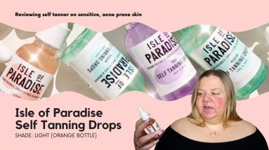 Isle of Paradise Self Tanning Drops - Light, Reviewed on Sensitive, Acne Skin || Beth Does Beauty 12 1683666352 maxresdefault