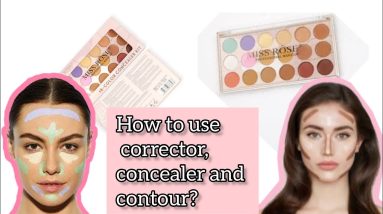 How to use Corrector , concealer and contour? Demo ||Easy&Quick #concealor #missrosecosmetics #viral 10 1685439962 maxresdefault
