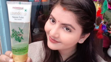 Patanjali saundarya neem tulsi face wash review | face wash for acne prone skin for summers | RARA 2 1687736818 maxresdefault