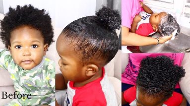 HOW TO SOFTEN & DEFINE BABIES DRY THICK HAIR (MY 1YR OLD TODDLER HAIR ROUTINE) | OMABELLETV 4 1688382340 maxresdefault