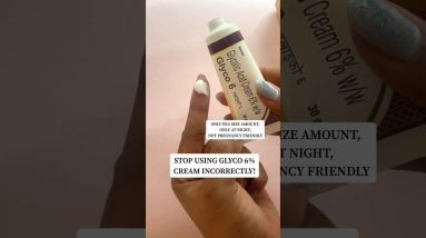 Stop using Indian pharma Glyco 6% cream incorrectly it will damage skin with wrong advice #shorts 6 1688650996 maxresdefault