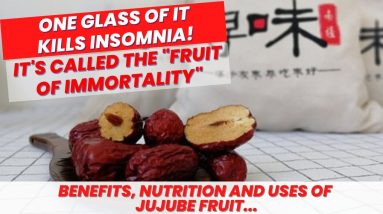 Benefits, Nutrition and Uses of Jujube Fruit. One Glass of "Fruit of immortality" kills insomnia! 12 1689244285 maxresdefault