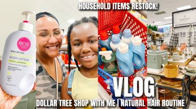 VLOG: DOLLAR TREE SHOP WITH ME | HOUSEHOLD ITEMS RESTOCK | TARGET SHOP WITH ME | NATURAL HAIR 18 1690619716 maxresdefault