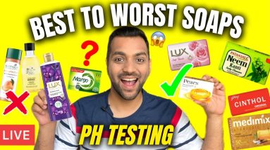 BEST TO WORST SOAPS & BODY WASHES IN INDIA | Testing All Soap pH Value | Best Soap For Men |ANKIT TV 2 1690909336 maxresdefault