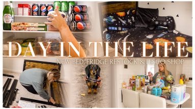 DAY IN THE LIFE- New bed, Tesco grocery haul & a day of productivity! 8 1692663199 maxresdefault