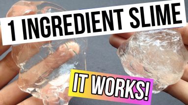 1 INGREDEINT SLIME ✨ No glue, no borax, no facemask, IT WORKS! 10 1699734255 maxresdefault